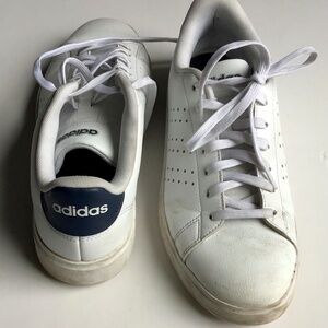 Adidas white sneakers for women size 9